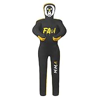 Mannequin De Combat MMA 180 Cm - Pour Judo, Arts Martiaux Et Entraînement - Cuir Synthétique Résistant