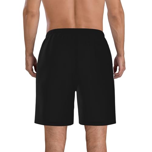 I'm Retired Every Day is Saturday Funny Retirement Mens Swim Trunks Quick Dry Mens Swimsuit,Beach Shorts with Pockets3