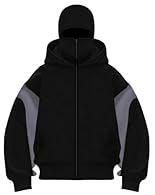 Double-Lined Hood & Pocketed Design: this hoodie features a double-lined hood and two practical pockets for your essentials. Engineered for durability, it’s perfect for everyday wear and outdoor adventures. Transformable Hood Style :The innovative de...