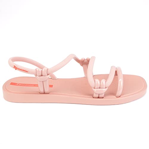 Sandália, Rasteira, Solar, Ipanema, Feminino, Rosa, 36