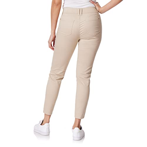 WallFlower Women's Luscious Curvy Uniform Skinny Mid-Rise Juniors Pants2