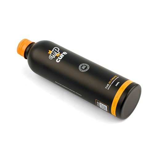 Crep Protect Cure Ultimate Shoe Cleaning Travel Kit | Cure Refill 250ml | Suitable For Suede, Nubuck, Canvas, Knit & White Sneakers |Shoe Care Kit - Natural Cleaning Solution, Premium Brush, Highly Absorbent Microfiber