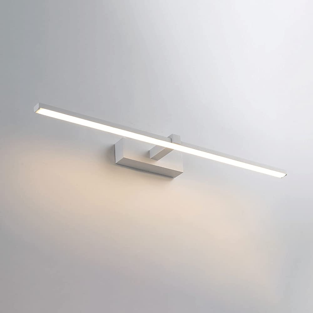 Luminaires muraux au-dessus du miroir pour transformer l'ambiance de la salle de bain