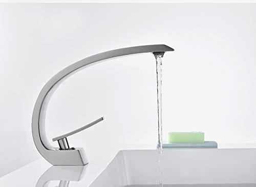 Aquieen Single Lever Hot & Cold Wash Basin Mixer Tap (Chrome) (B07XBHHZ9H) Amazon Price History, Amazon Price Tracker