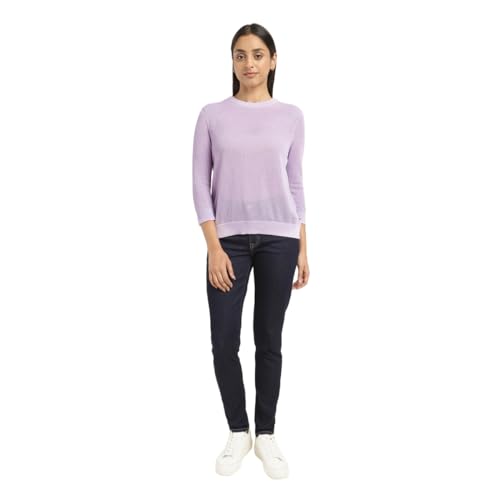 Image of Levi's Women Polyester Round Neck Sweater