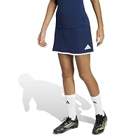 adidas Damen Entrada26 Skort Dress, Team Navy Blue 2/White, L