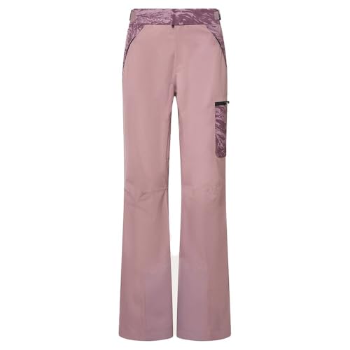 Oakley Womens Team Collection Juno Reduct Shell Pant 2.0, Duality Swirl Dbl Tds, Small