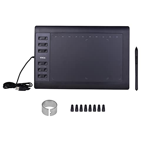 Tableta de dibujo de gran precisión para retocar fotos y vectorizar sin interrupciones