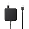 Caricatore USB C 65W, Portatile Alimentatore Caricabatterie per Huawei Matebook, MacBook Pro/Air, Asus/Acer, Lenovo ThinkPad, Ricarica Veloce per Samsung e altri dispositivi USB-C Con cavo Tipo C 1.7M