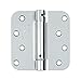 Deltana DSH4R526 Single Action Steel 4-Inch x 4-Inch x 5/8-Inch Spring Hinge