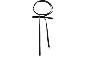 Airy and Delicate Velvet Ribbon Necklace with Charming Bow Tie