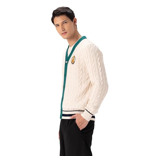 Members Only Men's Cable Cardigan2