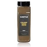 Castle Foods | Celery Seed Ground, Premium Restaurant Quality, 16 ounces, NonGMO, Kosher