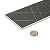 Avant Decor | Sample Tile | Stone Composite Subway Stone Texture Tiles | Peel and Stick Kitchen Backsplash Tiles | Wall Tiles | 4” x 12” | Bex Metro Glossy Noir