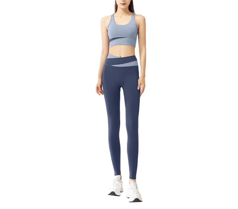 Women's Comfortable Cross Back Gym Wear | Yoga Wear Two-Piece Set | Stretchable, Breathable Activewear for Workout, Fitness & Yoga-picture-20