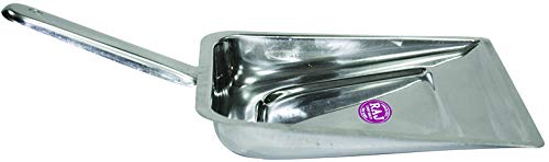Raj Stainless Steel Dust Pan, 24 cm, SDP004, Broom Shovel , Sweep Pan , Floor Sweeper , Dust Pan , Cleaning Accessories