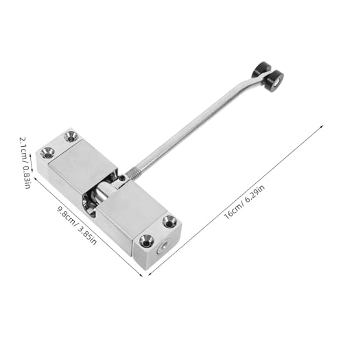 Cierrapuertas automático Holibanna resistente y duradero de acero inoxidable 3