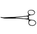 Black Kelly Hemostat Forceps 5.5