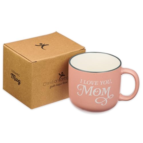 Christian Art I Love You Mom Mug