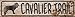 SMART BLONDE Cavalier Trail Novelty Metal Small Street Sign K-046