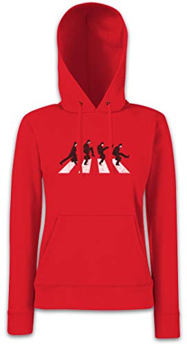 Sweat-shirt Urban Backwoods Silly Walk Road contre le froid automnal pour femme
