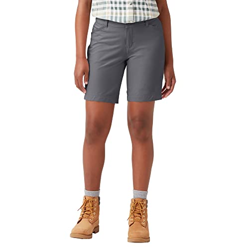 Short Dickies femme graphite idéal pour randonnée voyage et loisirs d'été