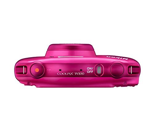 Nikon COOLPIX W100 ピンク 本体 Nikon COOLPIX W100 Pink Backpack kit Kompakt Kamera : Amazon.com