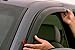 BLACK HORSE 14-94615 Smoke Rain Guard, 4 Pack