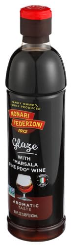 Monari Marsala Fine Wine PDO Glaze | 16.9 Ounce, Pack of 6