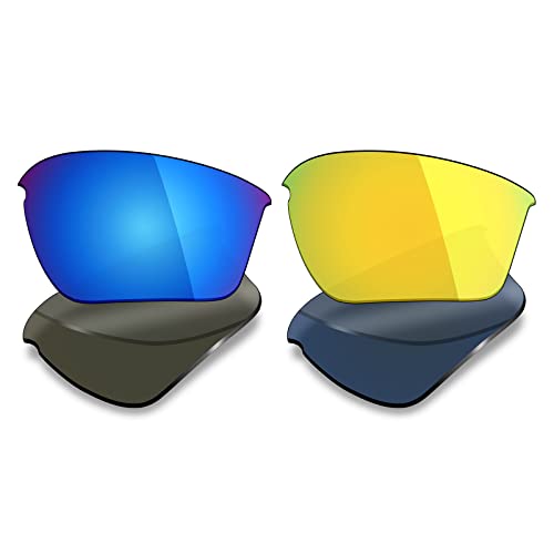 Image of Mryok 2 Pair Polarized Replacement Lenses for Oakley Half Jacket 2.0 XL Sunglass - Options