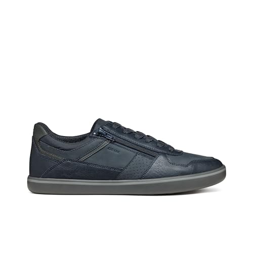 Geox U Elver A, Zapatillas Hombre, Azul Marino, 39 EU