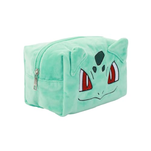 Bioworld Pokémon Bulbasaur Green 8" Cosmetic Toiletry Tote2