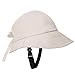 Porgeel Sun Hat with Bump Cap Insert UPF50+ Bucket Hat Wide Brim Hard Hat Bicycle Helmet Cycling Hat with Adjustable Chin Strap Safe
