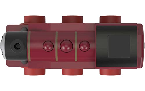 Image of Thomas & Friends Wooden Railway, Rosie Engine, push-along toy train made from sustainably sourced wood for toddlers and preschool kids