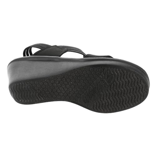 Skechers Women's Rumble On-Night Flirt Wedge Sandal3