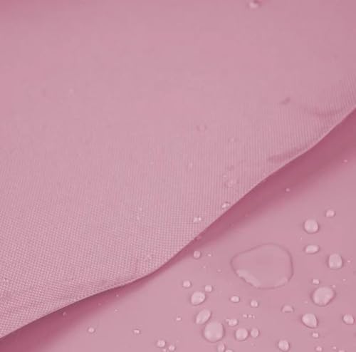 Tela de lona impermeable 900D de 150 cm de ancho, tela Oxford, venta por metro, acolchado exterior, material de poliéster para toldos, tiendas de campaña, sombreado, bricolaje, costura, color rosa