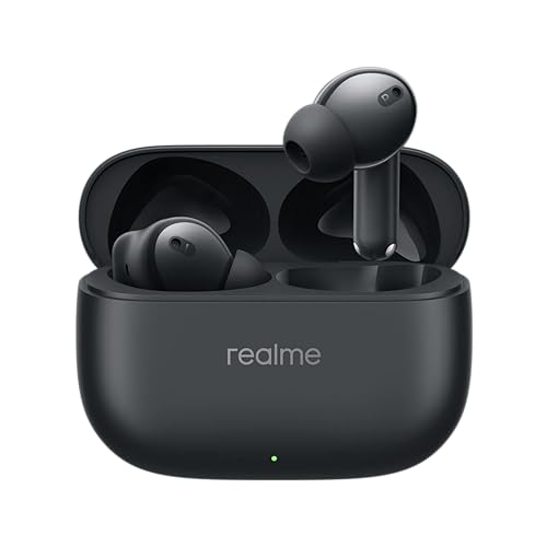 realme Buds T310 Truly Wireless in-Ear Earbuds with 46dB Hybrid ANC, 360° Spatial Audio, 12.4mm Dynamic Bass Driver, Upto 40Hrs Battery and Fast Charging (Vibrant Black) (B0DBGP48NW) Amazon Price History, Amazon Price Tracker