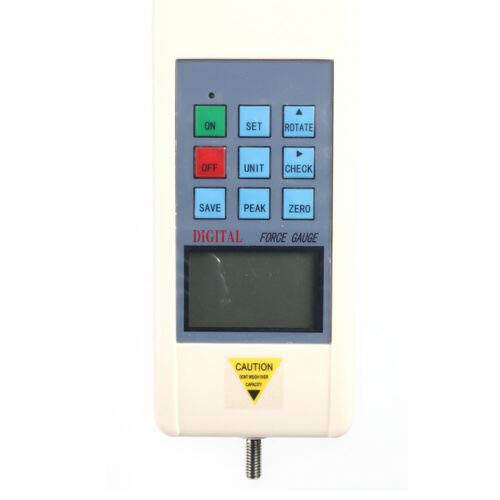 Miniatura 7 de Medidor de fuerza digital HP-500 1000N Push Pull Force Meter Tester 10V Tensile manual HPH Pull Gauge Wbanco de prueba (1% precisión)