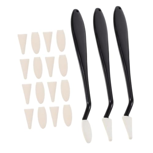 DECORNIJIA Herramientas para Dibujo y Esbozo con Esponjas y Sacapuntas Kit Compacto y Portátil para Artistas y Aficionados Incluye Esponjas de Difuminado y Lápices Afilables para Técnicas