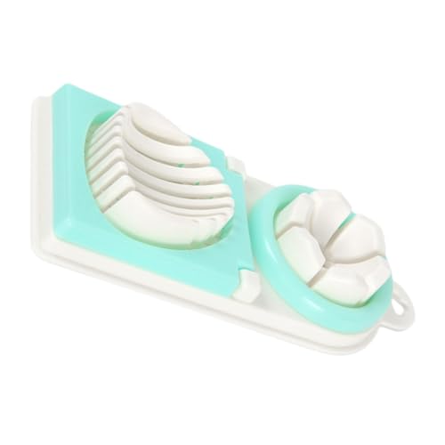 Cabilock Boiled Egg Slicer Handheld Heavy Duty Egg Slicing Tool for Home Metal Strawberry Slicer Kitchen Gadget