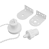FACAIIO Reparatur-Set für Rollo-Montage mit Perlenkette, Kunststoff, passend für Rohre mit 28 m und 32 mm Durchmesser, für Gardinenstangen und Verdunkelung (32 mm)
