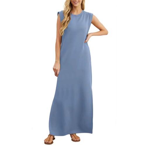 LiquidacióN Vestidos Navidad Sport Verano Mujer Tipo Camiseta Dama De Honor Cortos Vestido Largo Blanco Crochet Playa Boho Chic Largos Bohemios Rosa Fucsia para IR A Bodas Sueltos Negro Manga