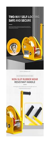 Treuil manuel robuste en acier de qualité supérieure pour le levage lourd - 6