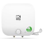 Kwikot EffiCube-15 ABOVE SINK Termo Eléctrico 15L 1500KWH Calentador de Agua Eléctrico Sobre el Fregadero con Depósito de Agua, Compacto, Fácil de Instalar [ErP A]