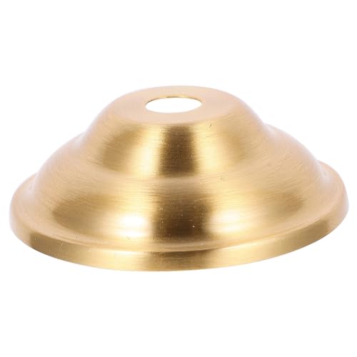 Cabilock Decorative Brass Lamp Finial Holder Base Unique Light Fitting Accessory for Ceiling Mount Installation Construction with Innovative Support Design Suitable for Any