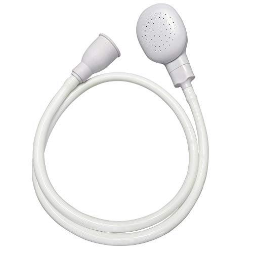 S Pet Faucet Sprayer, Portable Shampoo Sprayer, Shower Head, Faucet to Shower Converter, Dog Shower, White