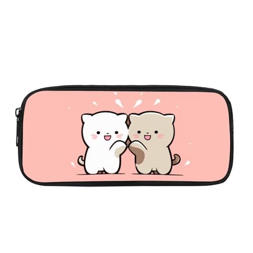Astuccio per matite per bambini per ragazze astuccio per ragazzi grande per penne articoli per la cancelleria per insegnanti e per la scuola Un gattino Dedium