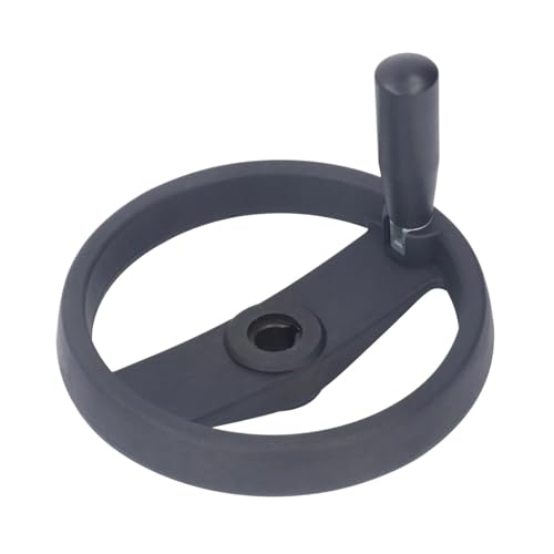 Volant 200 x 18 mm en acier plaqué pour tour et fraiseuse standard 32 filets