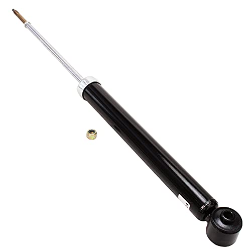 Image of Detroit Axle - Rear 2pc Shock Absorbers for 06-11 Hyundai Accent Kia Rio Rio5, 2 Shock Absorbers Assembly Set 2006 2007 2008 2009 2010 2011 Replacement