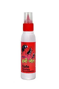 Pratham Pest Control Herbo Cockroach Gel | Kitchen Safe | Odourless | Fast and Convenient | Pest Control (Anti Cockroach Gel 125Ml